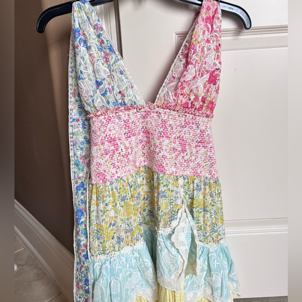 loveshackfancy cambria halter dress